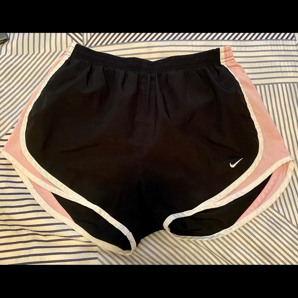 Pink And Black Nike Dri-Fit Shorts